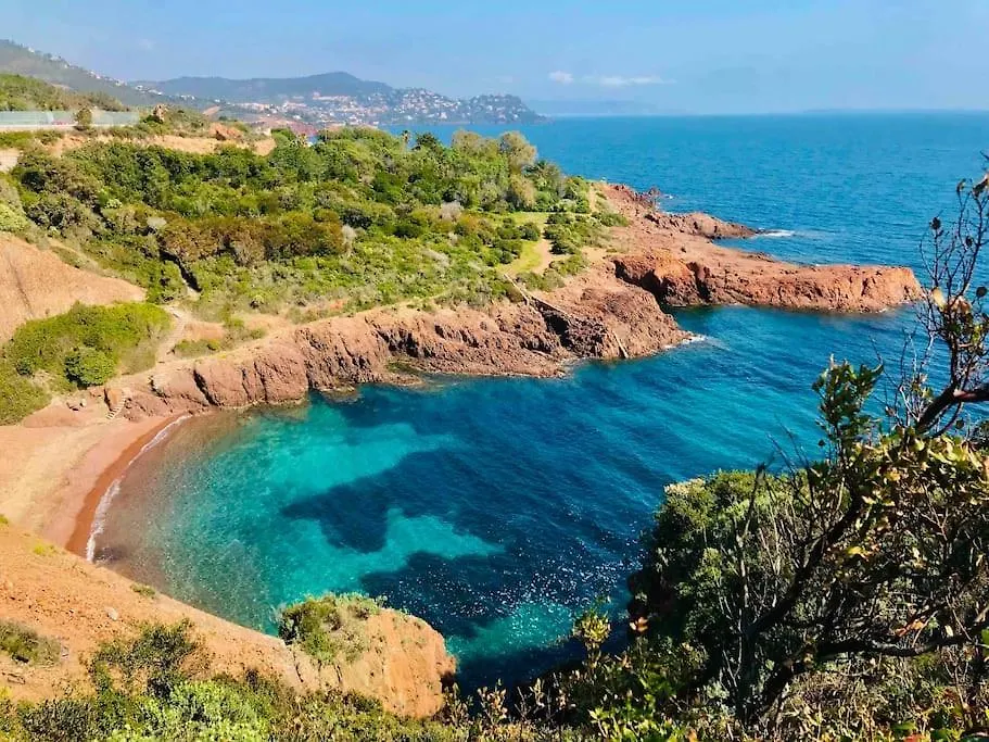 Vue Mer - Refait A Neuf - Clim - Parking - 4 Personnes Theoule-sur-Mer 0*,